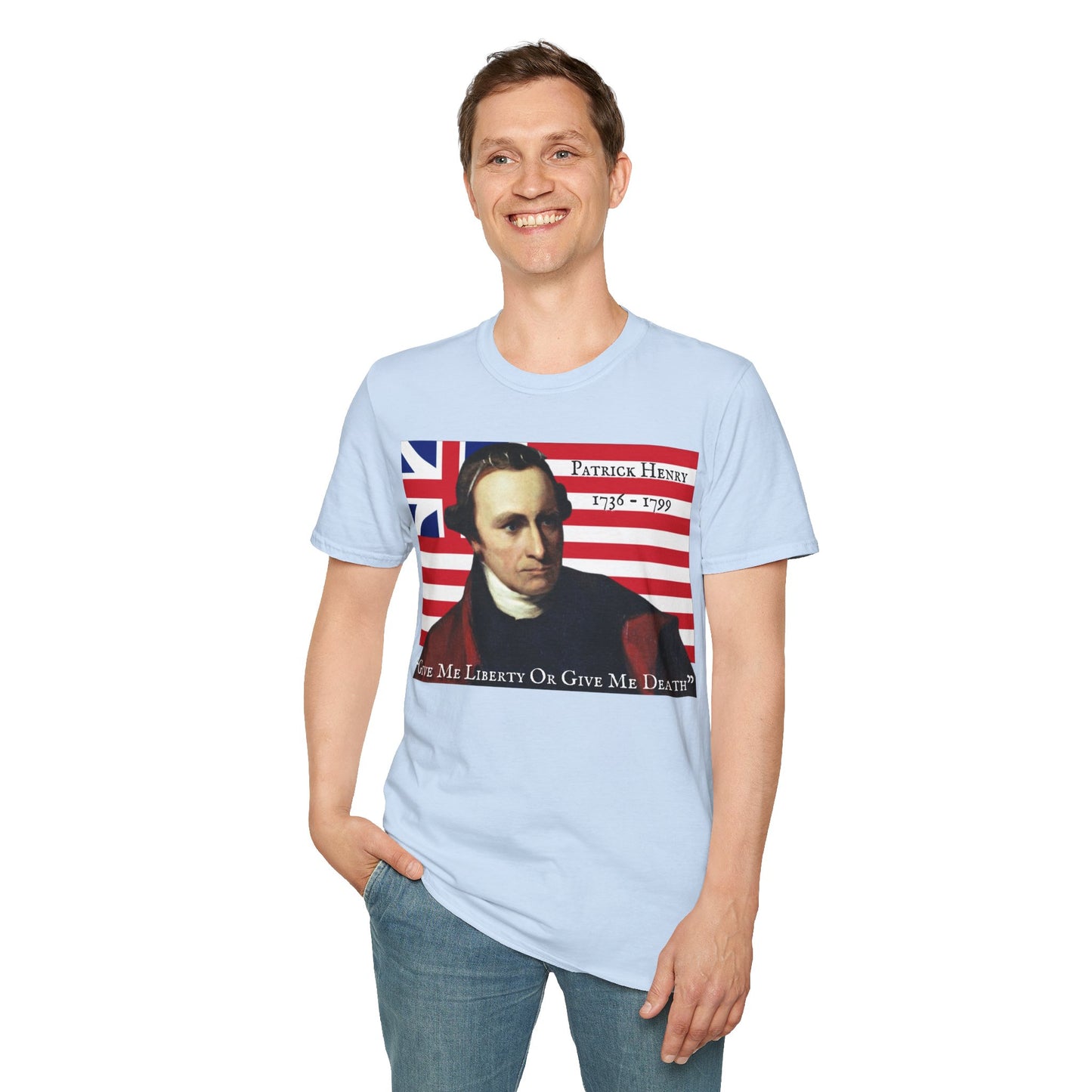 Patrick Henry LTcolors Unisex T-Shirt by theGreenDragonTavern.shop