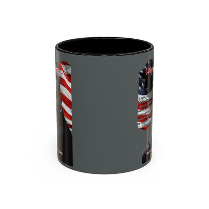 "I Have a Dream" MLKJr Grey Accent Mug by theGreenDragonTavern.shop