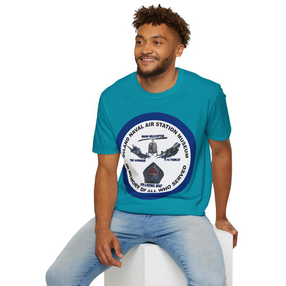 DNASM Student Art Navy Frame Darker colors Unisex T-Shirt by theGreenDragonTavern.shop