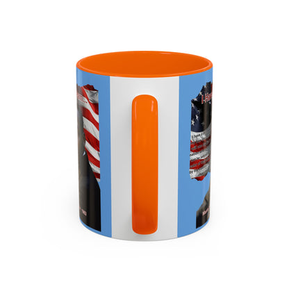 "I Have a Dream" MLKJr Blue Accent Mug by theGreenDragonTavern.shop