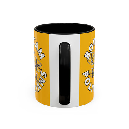 Bodycam the Politicians Drone Yellow Accent Mug by theGreenDragonTavern.shop