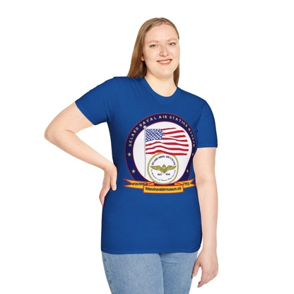 DeLand Naval Air Station Museum Darker Colors Unisex T-Shirt by theGreenDragonTavern.shop
