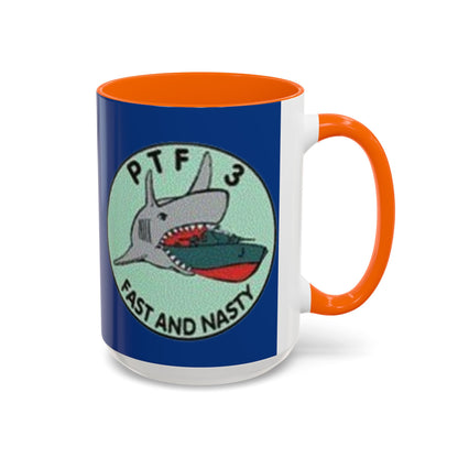 DNASM PTF-3 Blue Accent Mug by theGreenDragonTavern.shop