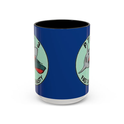 DNASM PTF-3 Blue Accent Mug by theGreenDragonTavern.shop