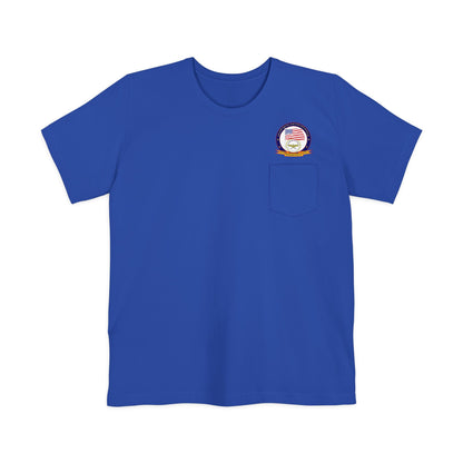 DeLand Naval Air Station Museum Unisex Pocket T-Shirt by theGreenDragonTavern.shop