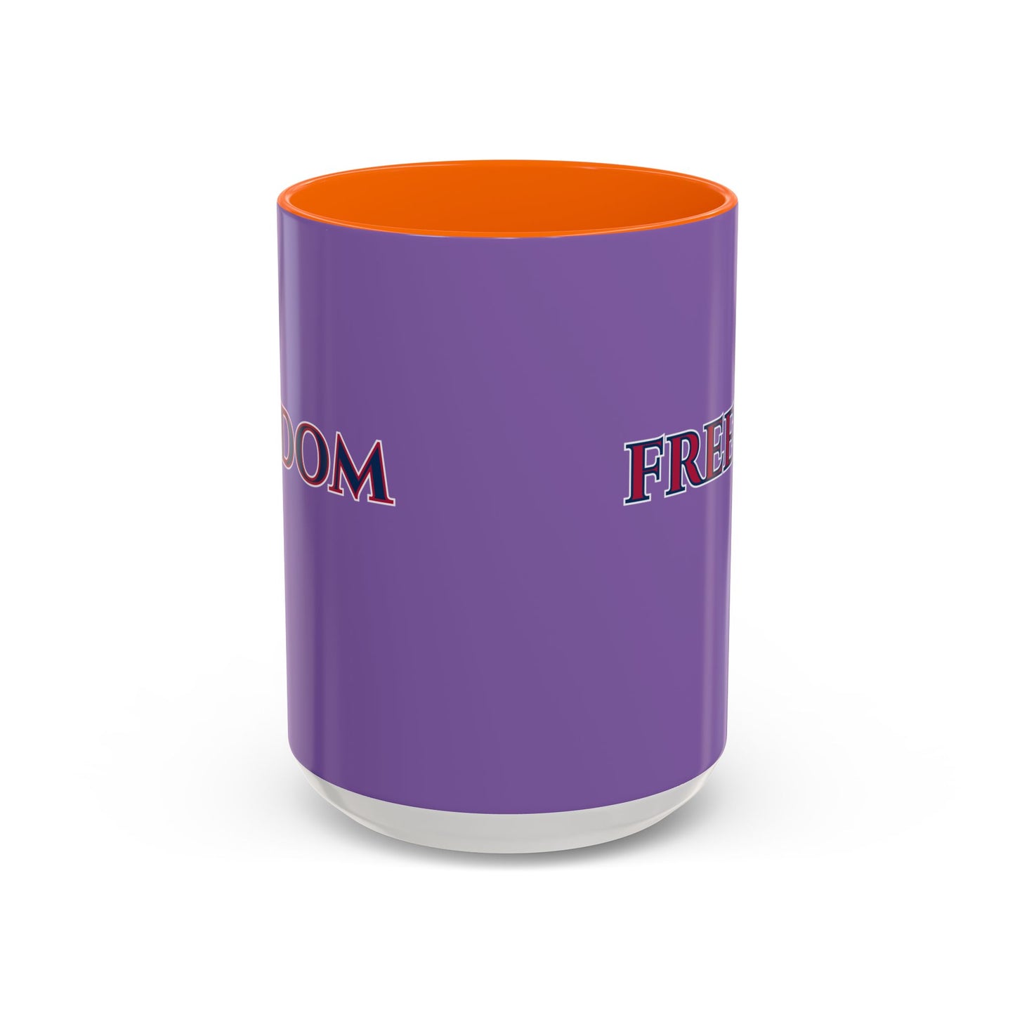 Freedom, Light Purple Accent Mug by theGreenDragonTavern.shop