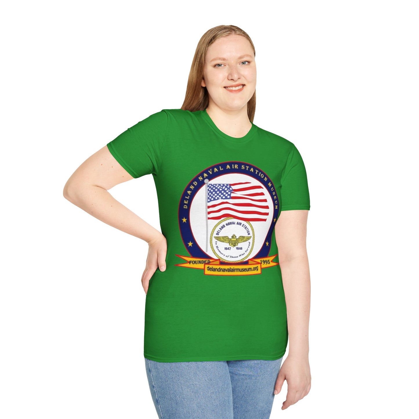 DeLand Naval Air Station Museum Darker Colors Unisex T-Shirt by theGreenDragonTavern.shop