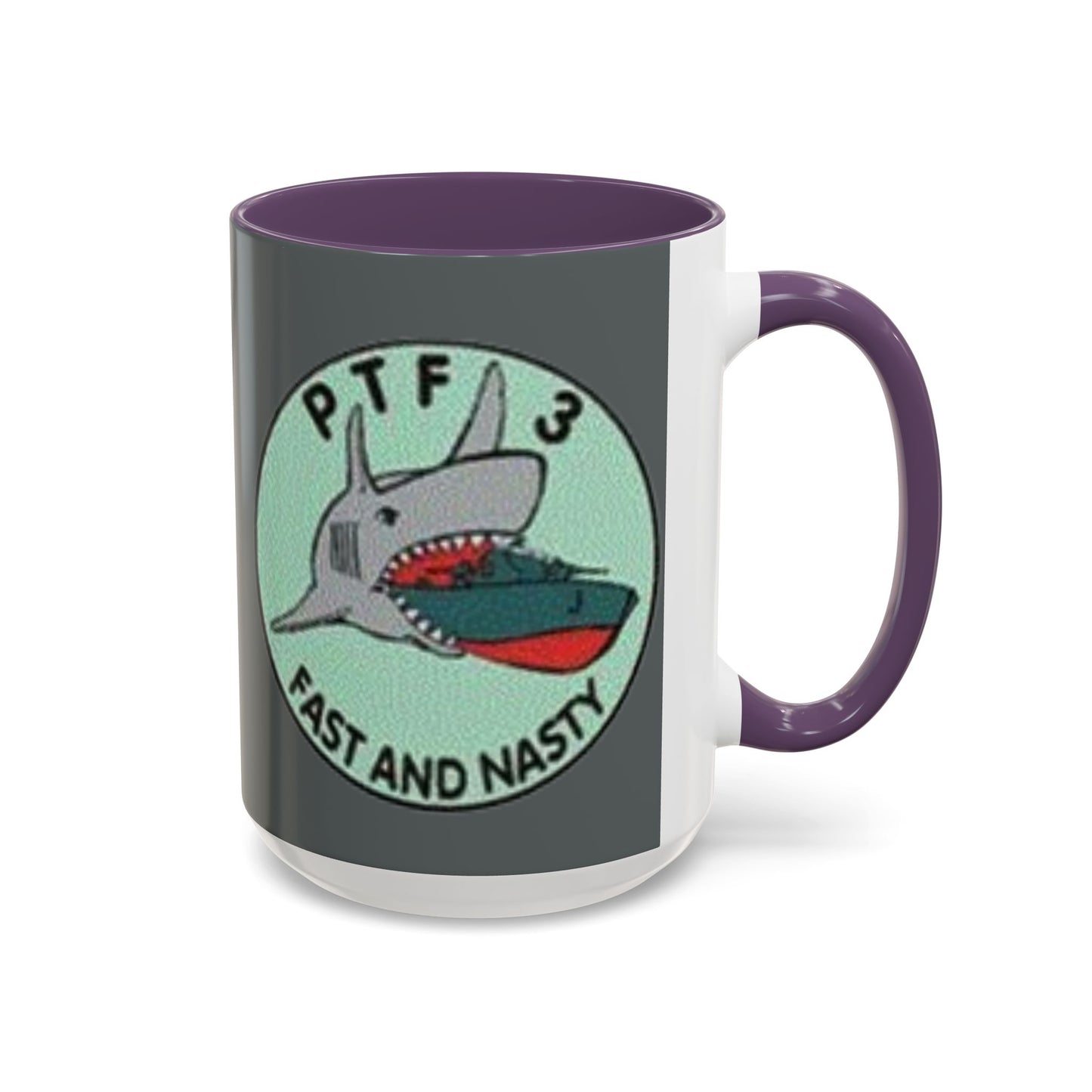 DNASM PTF-3 Grey Accent Mug by theGreenDragonTavern.shop