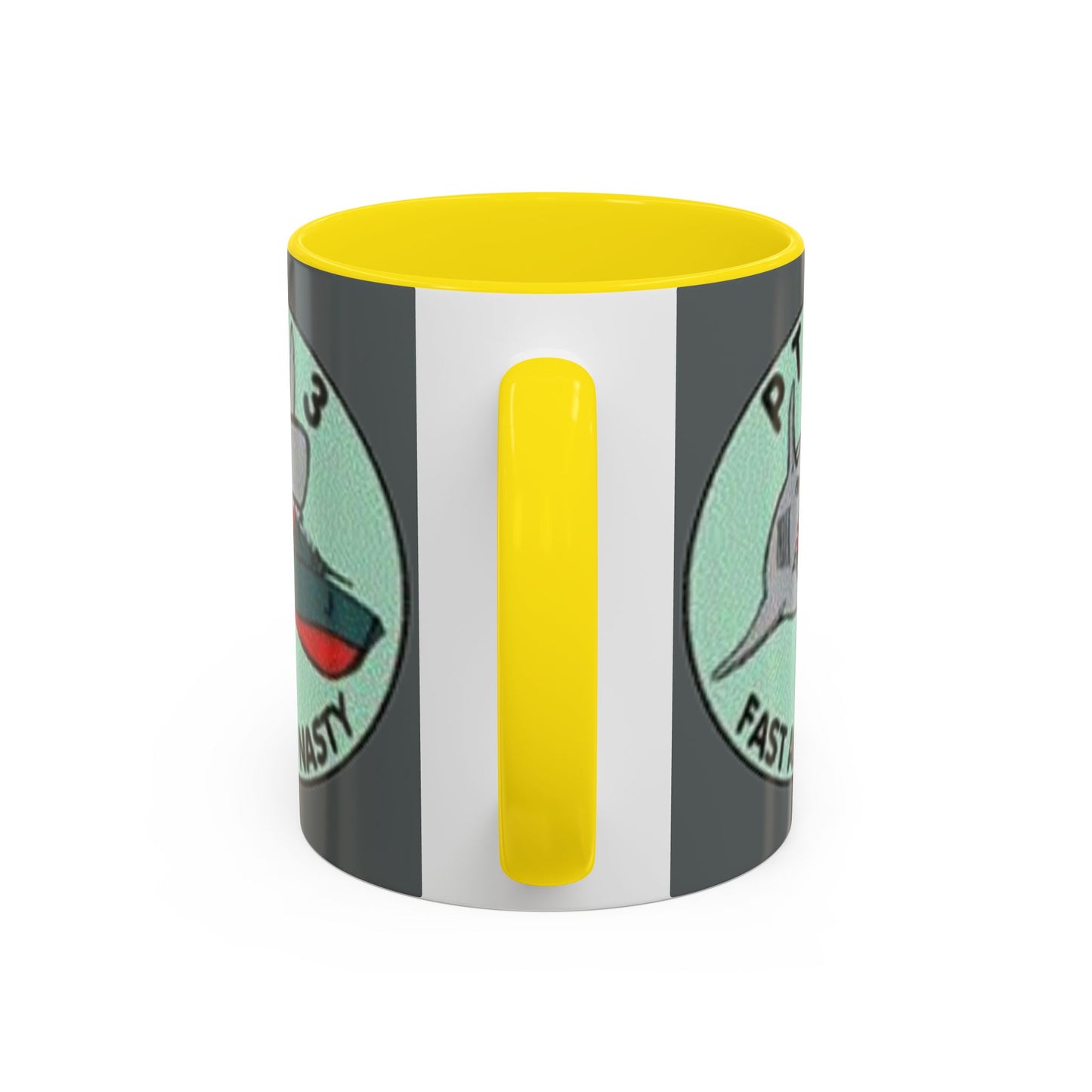 DNASM PTF-3 Grey Accent Mug by theGreenDragonTavern.shop