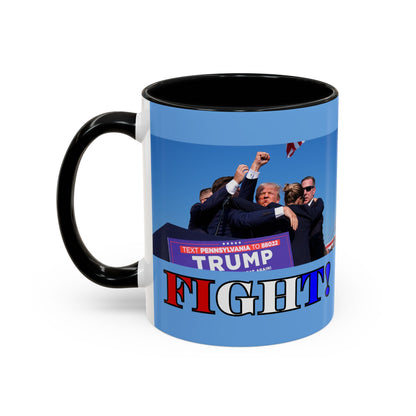 Fight! Accent Mug by theGreenDragonTavern.shop