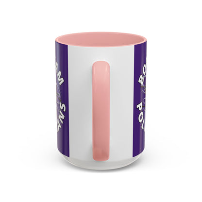 Bodycam the Politicians Drone Dark Purple Accent Mug by theGreenDragonTavern.shop