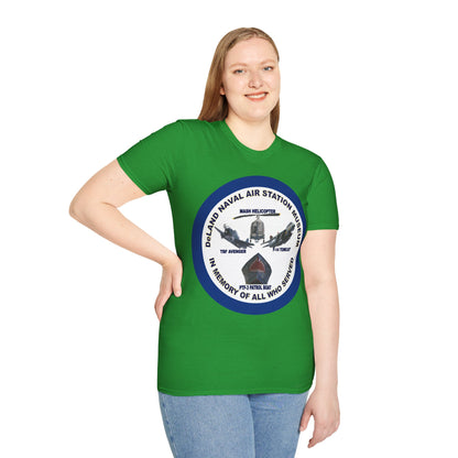 DNASM Student Art Navy Frame Darker colors Unisex T-Shirt by theGreenDragonTavern.shop