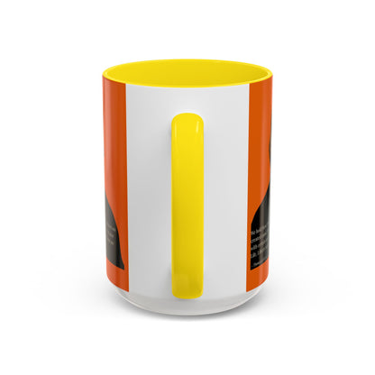 We hold these truths to be self-evident Orange Accent Mug by theGreenDragonTavern.shop