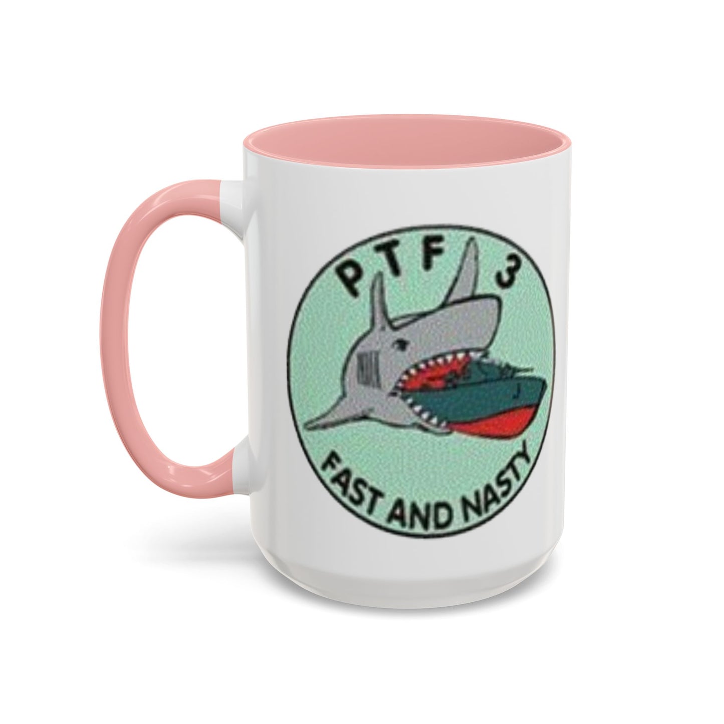 DNASM PTF-3 White Accent Mug by theGreenDragonTavern.shop