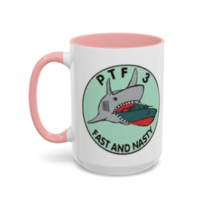 DNASM PTF-3 White Accent Mug by theGreenDragonTavern.shop