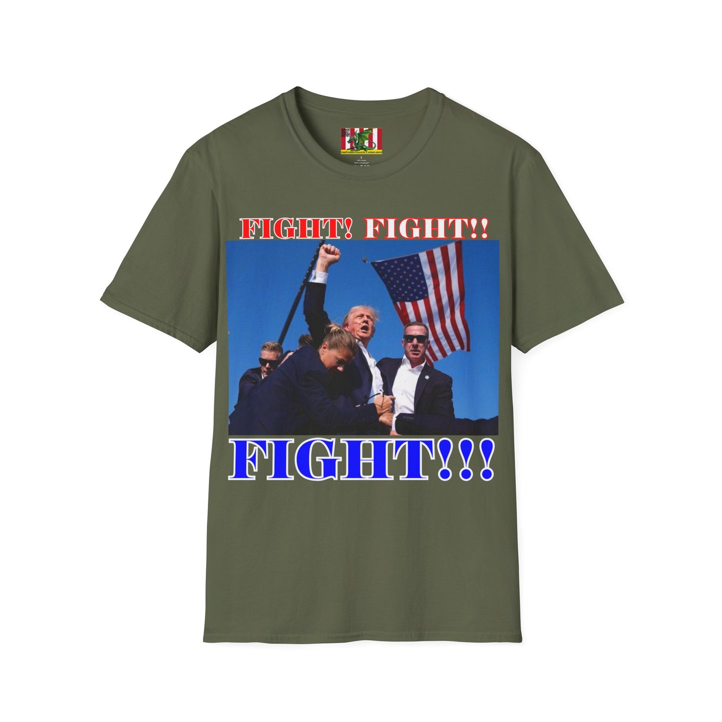 FIGHT! FIGHT!! FIGHT!!! Dark colors Unisex T-Shirt by theGreenDragonTavern.shop