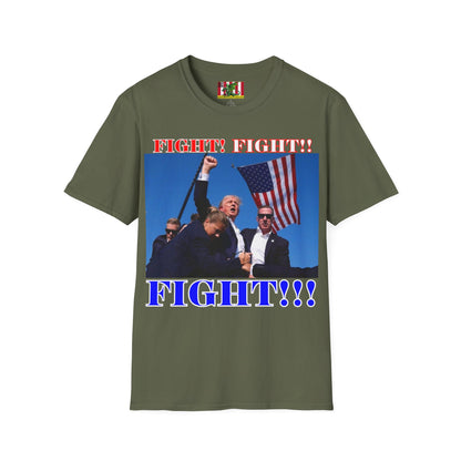 FIGHT! FIGHT!! FIGHT!!! Dark colors Unisex T-Shirt by theGreenDragonTavern.shop