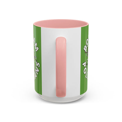 Bodycam the Politicians Drone Green Accent Mug by theGreenDragonTavern.shop