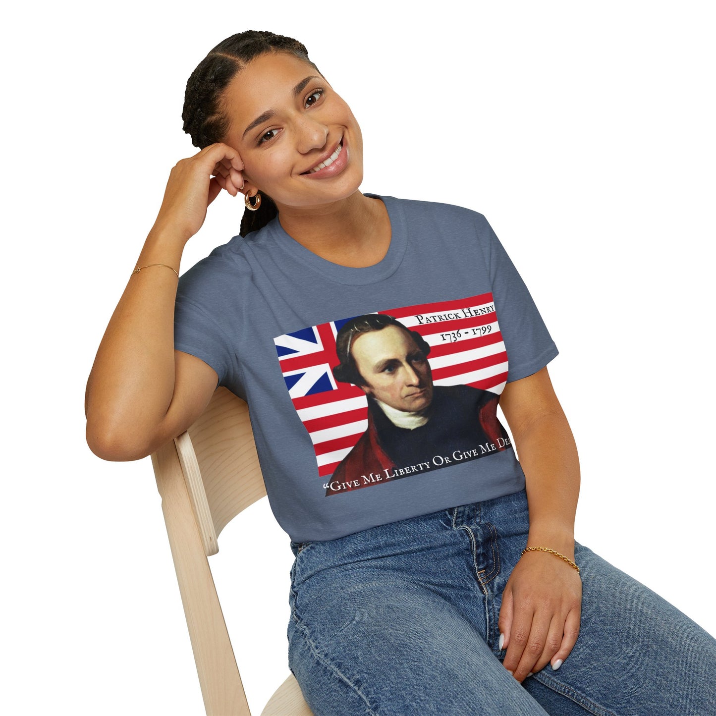 Patrick Henry DKcolors Unisex T-Shirt by theGreenDragonTavern.shop