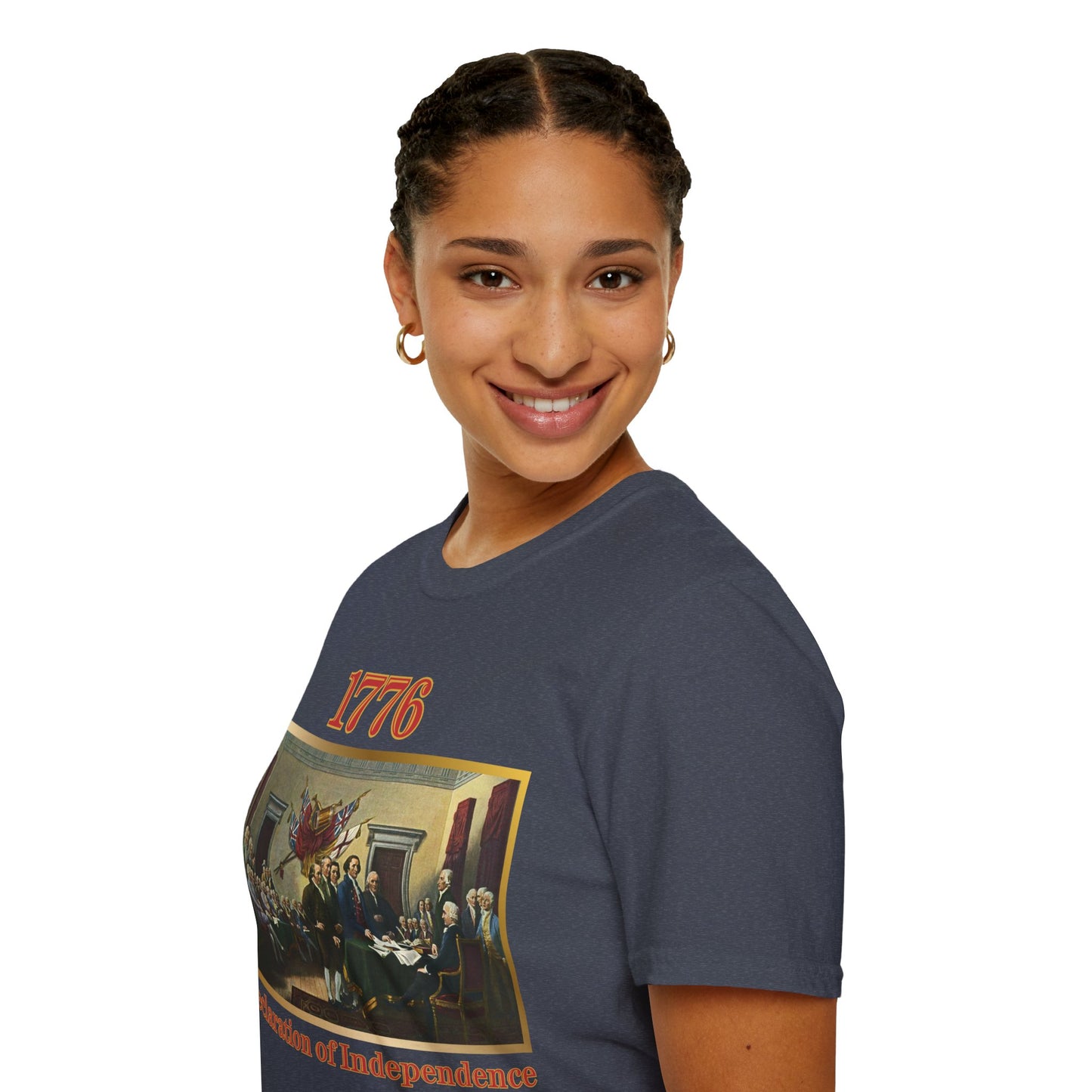 Declaration of Independence Dark colors Unisex T-Shirt by theGreenDragonTavern.shop