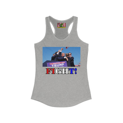 Fight! Women's Racerback Tank Top by theGreenDragonTavern.shop