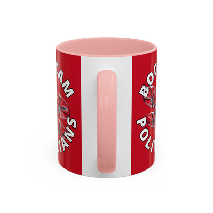 Bodycam the Politicians Drone Red Accent Mug by theGreenDragonTavern.shop