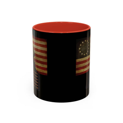 Washington's Earnest Prayer Black Accent Mug by theGreenDragonTavern.shop