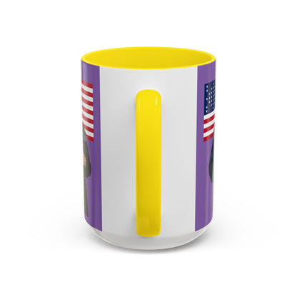 "Traitors and Patriots" Ulysses Grant Light Purple Accent Mug by theGreenDragonTavern.shop