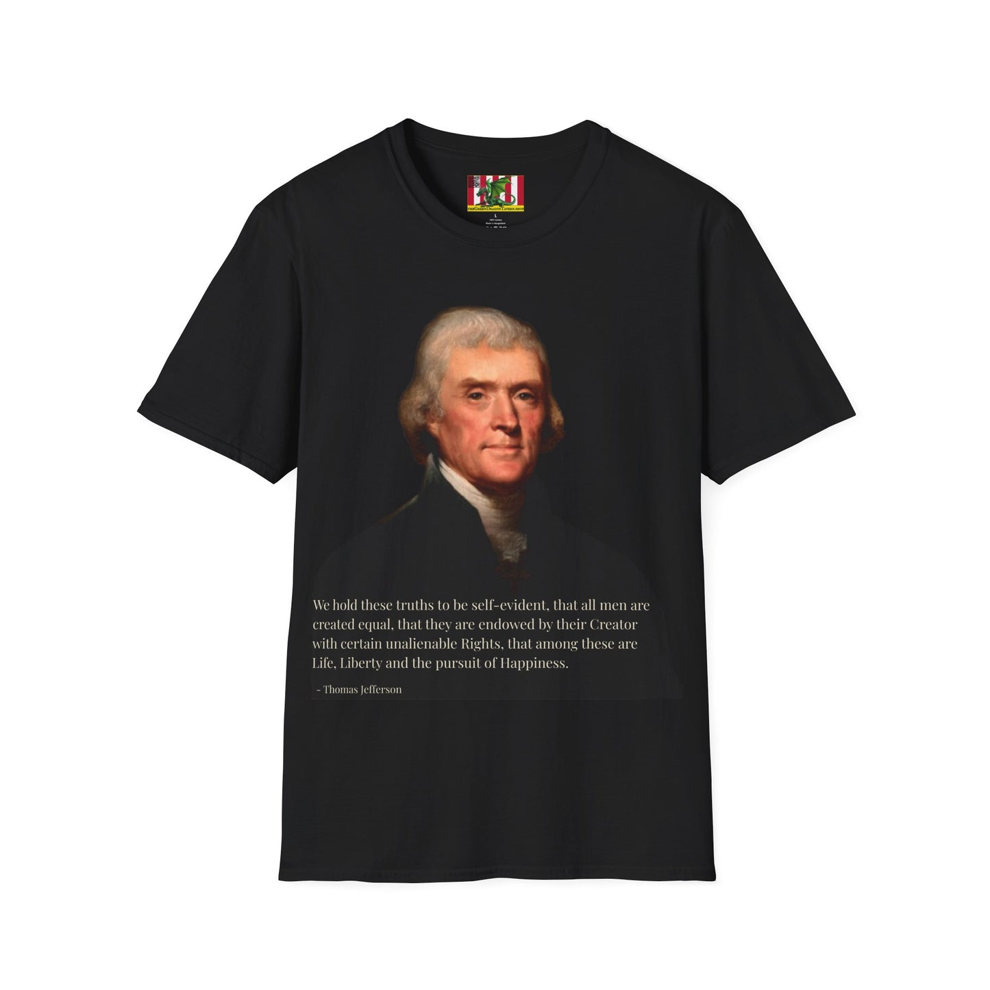 We hold these truths to be self-evident Dark colors Unisex T-Shirt by theGreenDragonTavern.shop