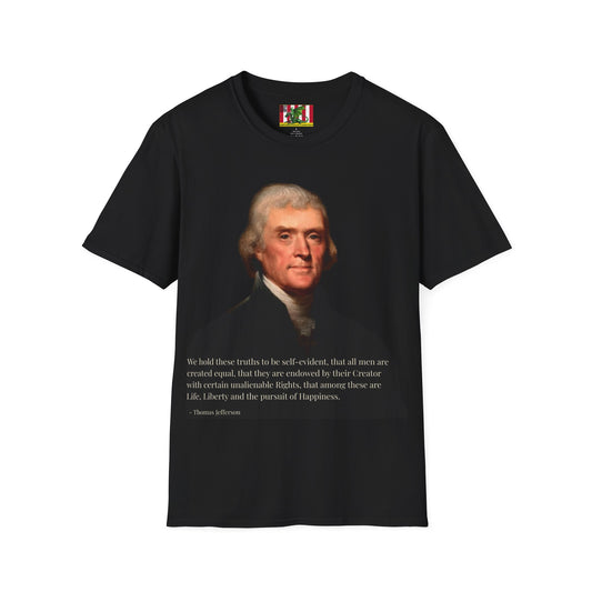We hold these truths to be self-evident Dark colors Unisex T-Shirt by theGreenDragonTavern.shop