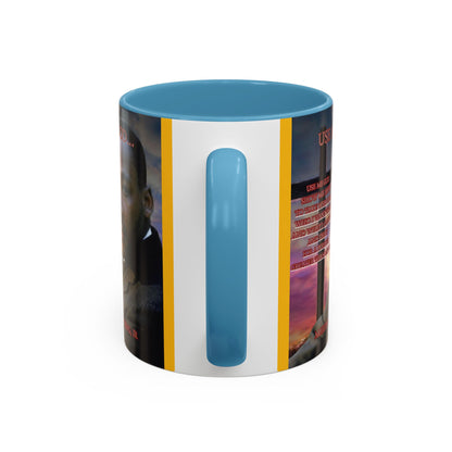 Use Me God, MLK Jr Yellow Accent Mug by theGreenDragonTavern.shop