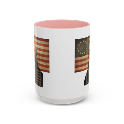 Washington's Earnest Prayer White Accent Mug by theGreenDragonTavern.shop