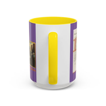 Declaration of Independence Light Purple Accent Mug by theGreenDragonTavern.shop