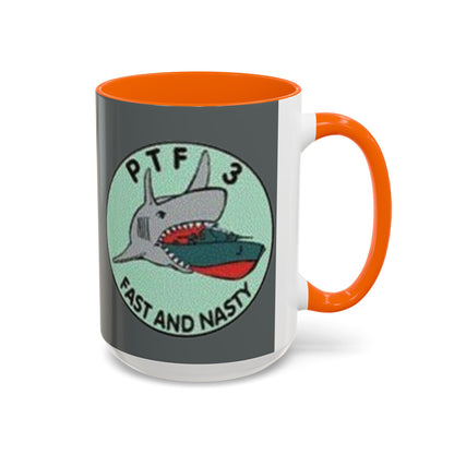 DNASM PTF-3 Grey Accent Mug by theGreenDragonTavern.shop