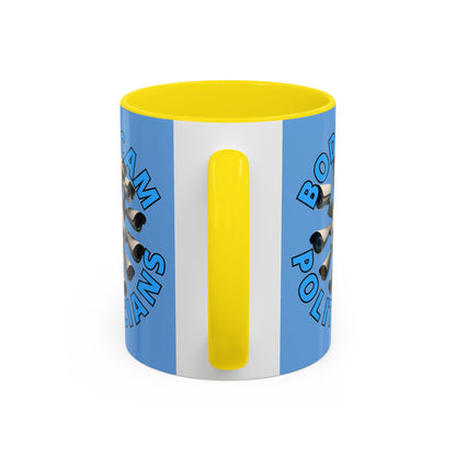 Bodycam the Politicians Cameras Blue Accent Mug by theGreenDragonTavern.shop