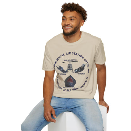 DNASM Student Art Lighter colors Unisex T-Shirt by theGreenDragonTavern.shop