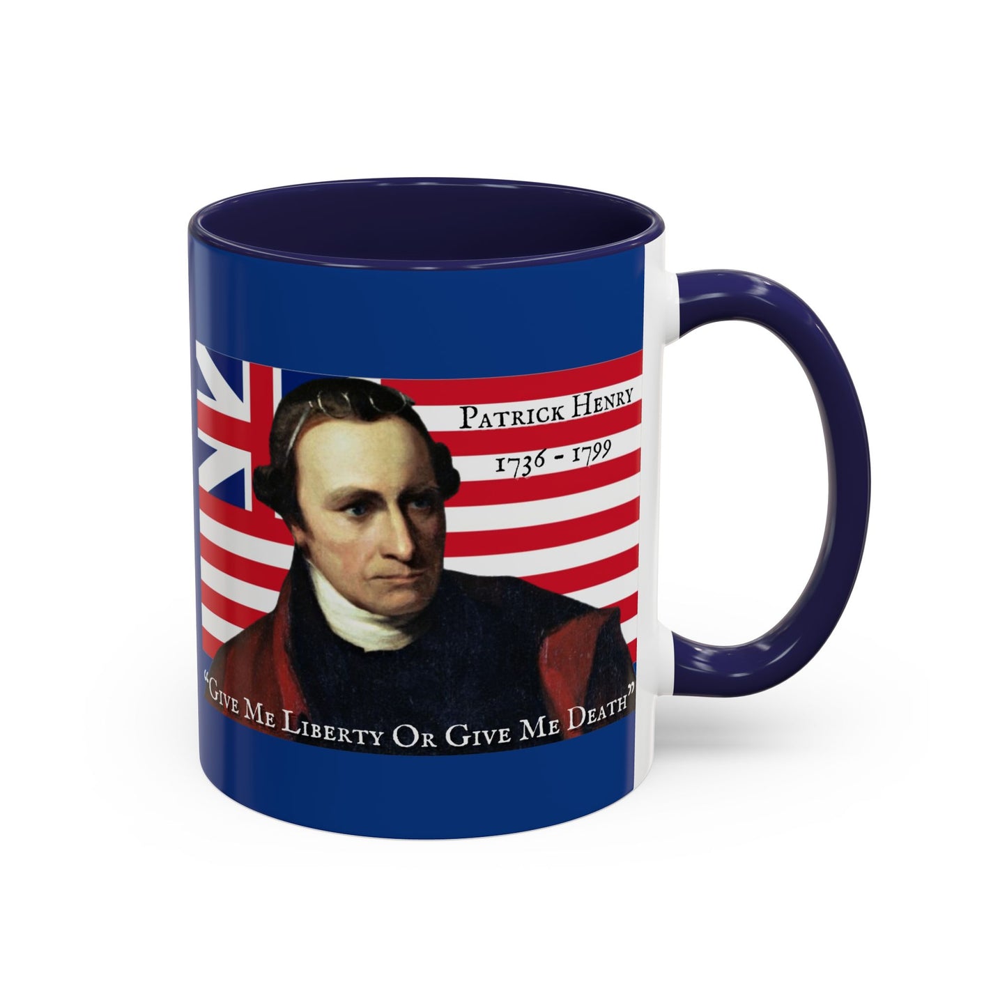 Patrick Henry Accent Mug by theGreenDragonTavern.shop