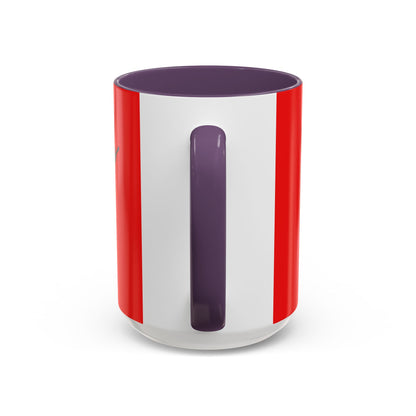 Hula Girl Packin' Heat Red Accent Mug by theGreenDragonTavern.shop