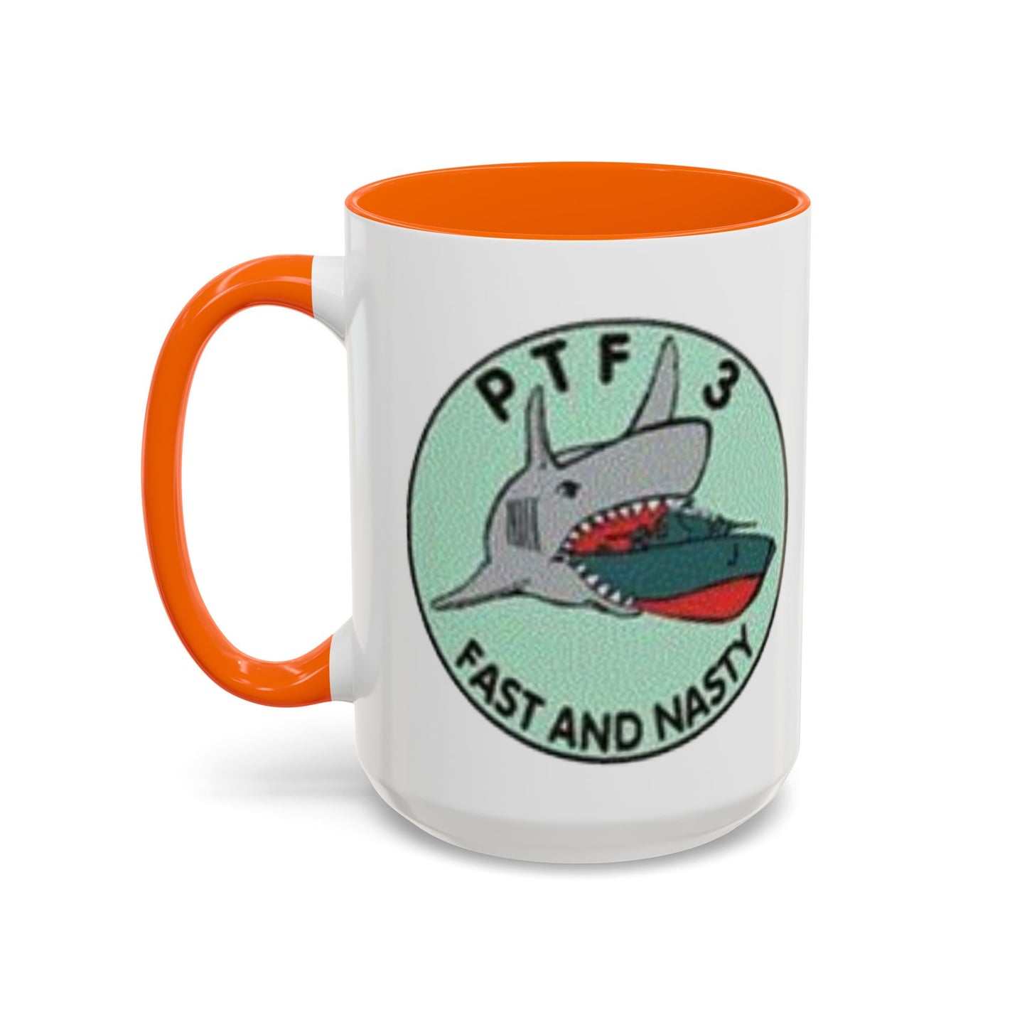 DNASM PTF-3 White Accent Mug by theGreenDragonTavern.shop
