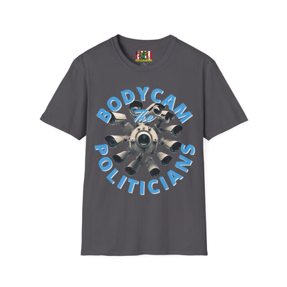 Bodycam the Politicians Cameras Dark colors Unisex T-Shirt by theGreenDragonTavern.shop