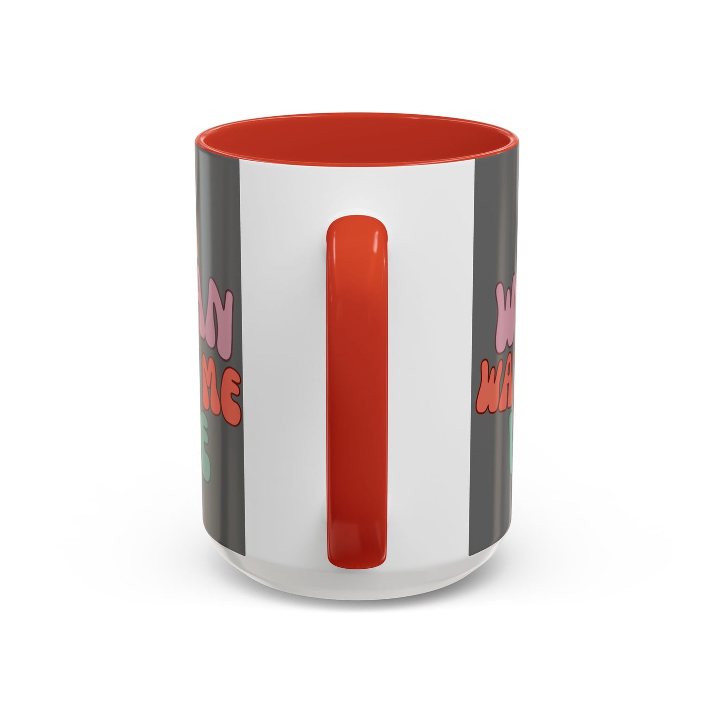 I Am Woman Watch Me Vote Grey Accent Mug by theGreenDragonTavern.shop