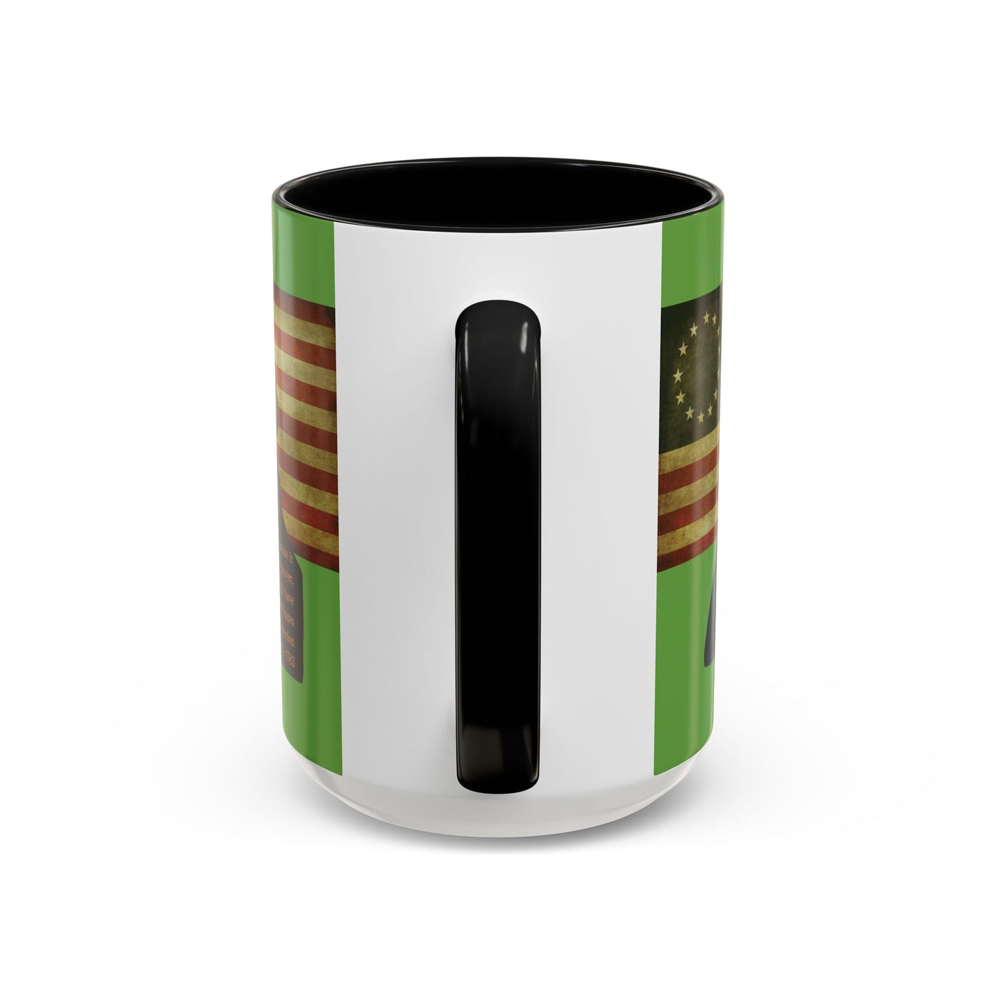 Washington's Earnest Prayer Green Accent Mug by theGreenDragonTavern.shop