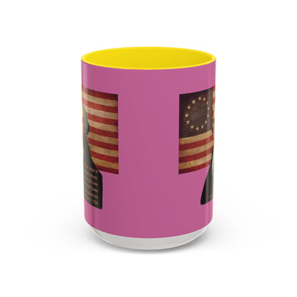 Washington's Earnest Prayer Pink Accent Mug by theGreenDragonTavern.shop