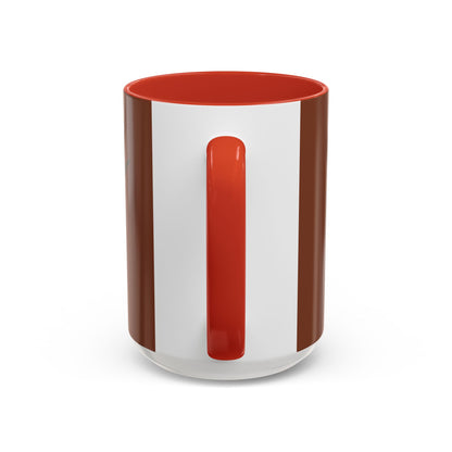 Hula Girl Packin' Heat Brown Accent Mug by theGreenDragonTavern.shop