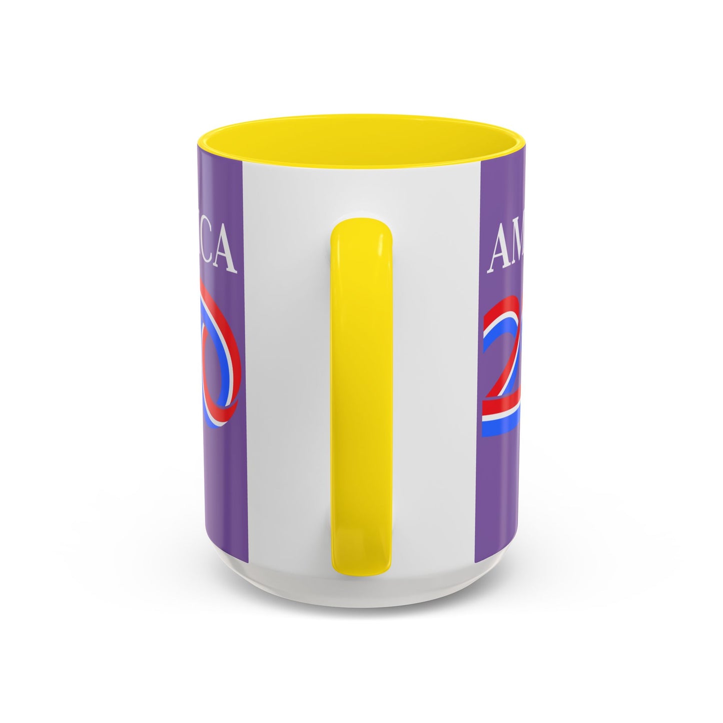 America 250 Light Purple Accent Mug by theGreenDragonTavern.shop