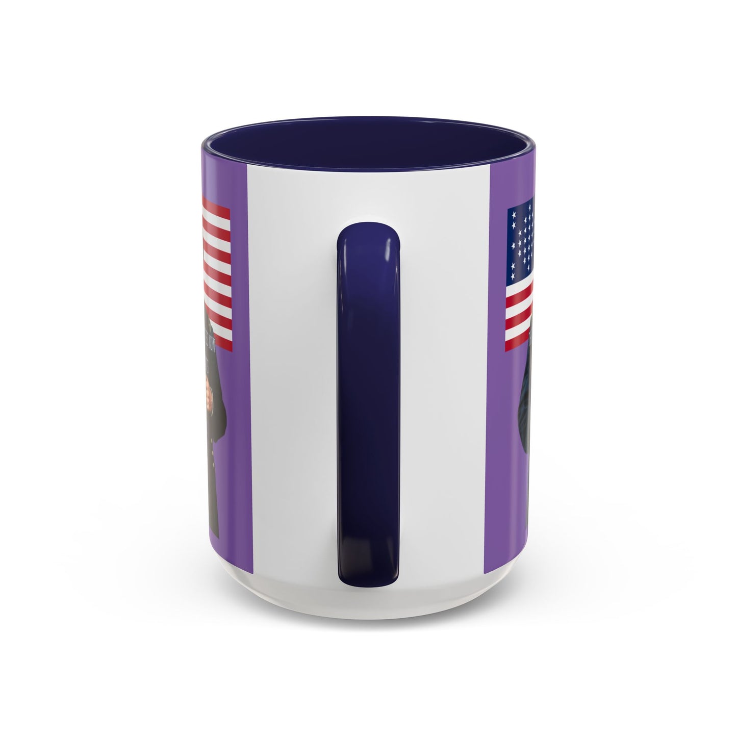 "Traitors and Patriots" Ulysses Grant Light Purple Accent Mug by theGreenDragonTavern.shop
