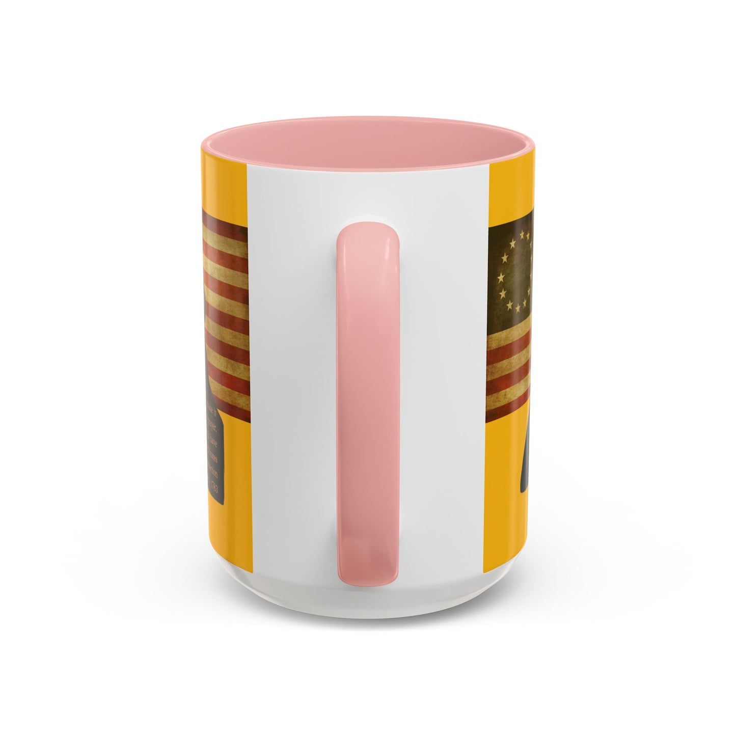 Washington's Earnest Prayer Yellow Accent Mug by theGreenDragonTavern.shop