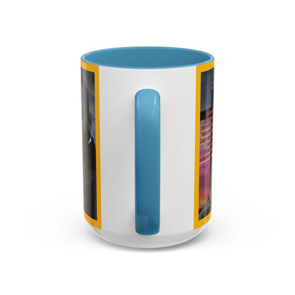 Use Me God, MLK Jr Yellow Accent Mug by theGreenDragonTavern.shop