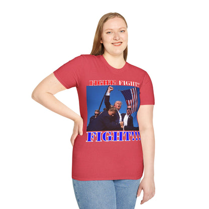 FIGHT! FIGHT!! FIGHT!!! Light colors Unisex T-Shirt by theGreenDragonTavern.shop