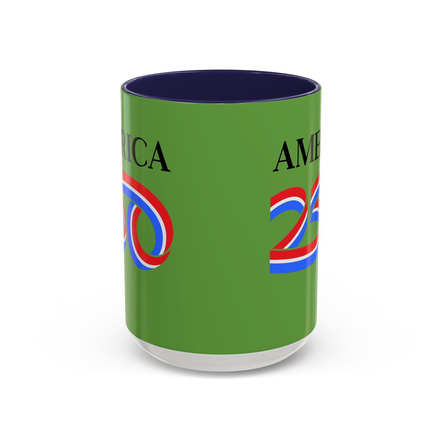 America 250 Green Accent Mug by theGreenDragonTavern.shop